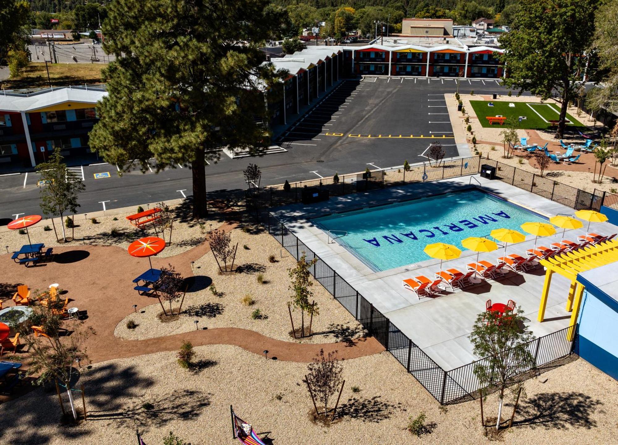 פלאגסטאף Americana Motor Hotel מראה חיצוני תמונה